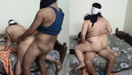 Hyderabad Horny Couple Doggy Style Hard-core Reality Telugu House Wife Husband 69 Position Fucking With Dirty Talking Anal Fuck