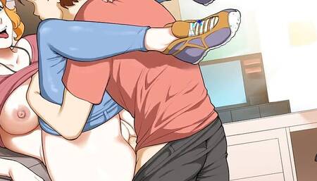 MILF's Plaza: Fucking and Creampie for the Slutty Horny Girl From the Grocery Store - Episode 4