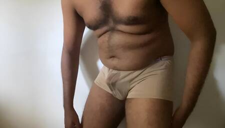 Bank Manager Daddy Juicy Underwear and Big balls