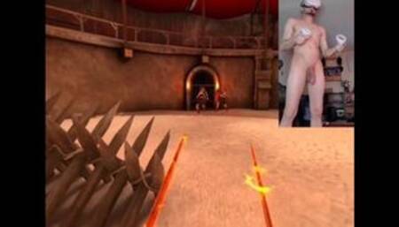 Nude Gladiator life ep2 taking a nude stroll