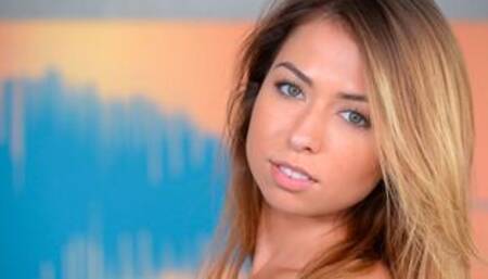 Skinny sweetheart Lola Vaughn is getting fucked in the cowgirl pose
