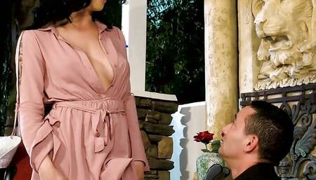 TRANS ANGELS - Gabriel Wasn't Prepared When His Domino Presley Popped Out Her T-Girl Cock