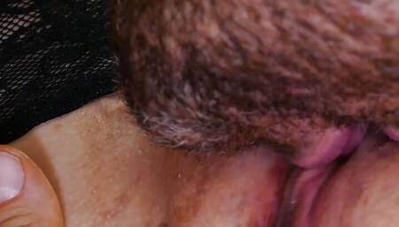 Pussy Eating and Clit Licking with many Orgasms - Amateur CLOSE UP