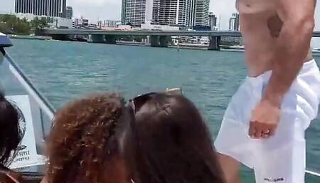 I Got a Big Yacht and Filled It with a Bunch of Bad Bitches and Took Them to the Open Sea to Fuck My Big Dick... Me Vs 4 Horny