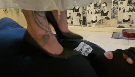 Ebony Milf Court Shoes