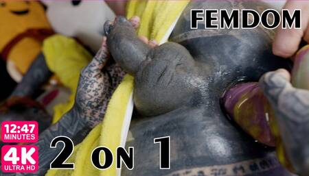 Cosplay Anal Fisting Fun with Miss Flora and Lily Lu