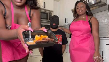 Sub Eating out Fart tainted food