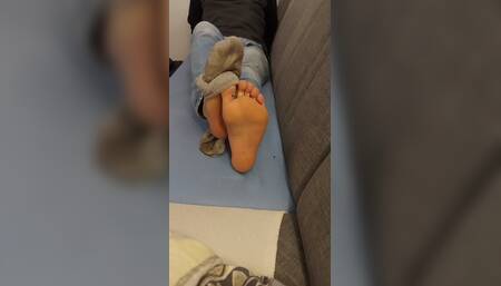 Smelly sweaty socks and Feet