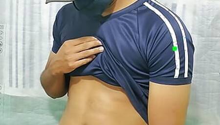 Gay Muscular Indian Masturbates
