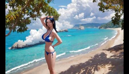 AI generated Nico Robin (One Piece)