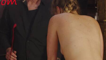 Innocent Blonde Teen Learns the Real Pain