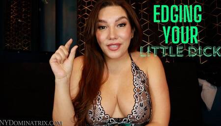 Edging Your Little Dick POV