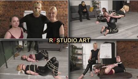 Arina vs Frida - Super Hogtie Challenge (UHD 4K MP4)