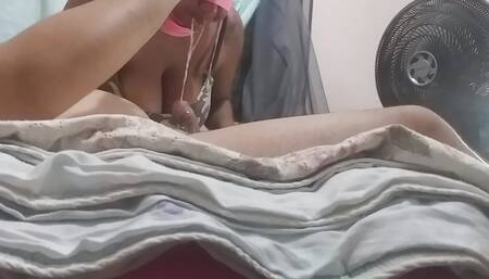 Oral crempie lot of submissive milk mouth used