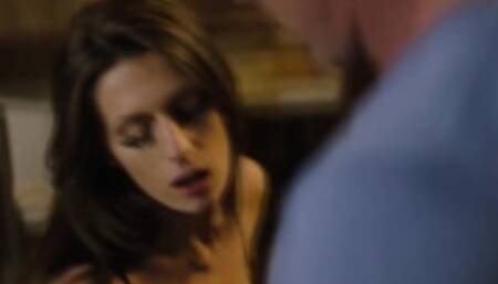 Busty shemale barebacks her guy mistress