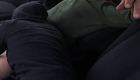 Teen Teacher Sucks My Dick in Car in Outdoor Parking in for Everyone - It's Very Risky with People Near- Misscreamy