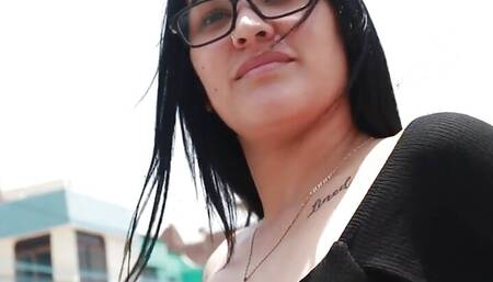 Jazmin Caught Her Fan