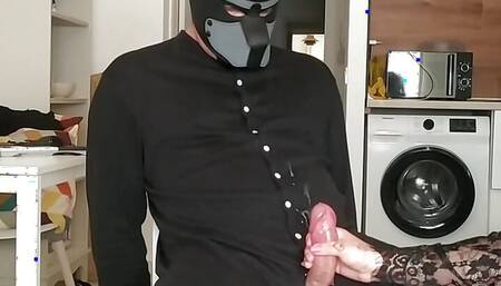 Dominant mature woman ruins her slave's orgasms