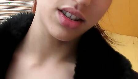 Petite Teen Wicky 18 at Casting Fuck by Old Guy after Play with Monster Dildo