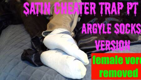 Satin Cheater Trap Pt 2 - sock feet in SD540res no female vore