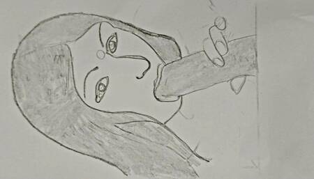 Sketch Drawing Meri pehli chudai meri stepcousin ke sath