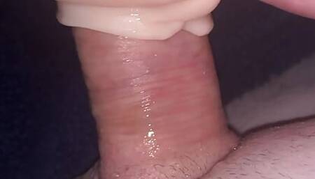 Horny teen fucks pocket pussy
