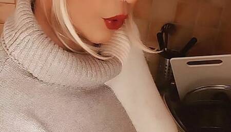 Chores and a cigarette