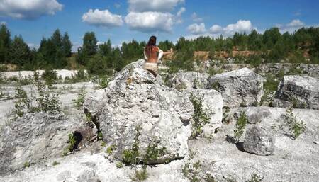 Topless Dance in White Stone Quarry