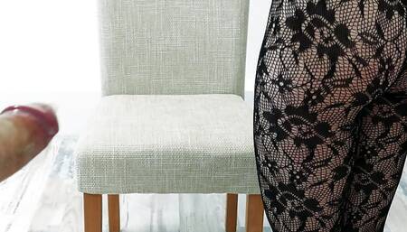 HE REMOVED CONDOM! Lots of sperm inside tight pussy! CREAMPIE!