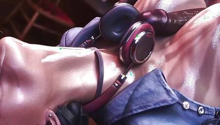 Life is Strange alex chen (animation with sound) 3D Hentai Porn SFM Compilation theresome , Face Fuck , Deep Throat