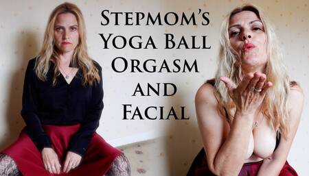 Stepmom's Yoga Ball Orgasm