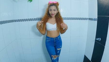 LEVIS WET AND SOAPI JEANS