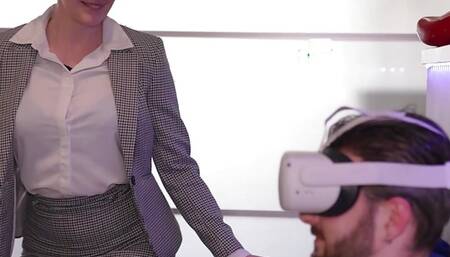 Dutch Silas Sweettooth in a VR fantasy