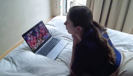 Roommate Seduced Her Neighbour While Watching Football