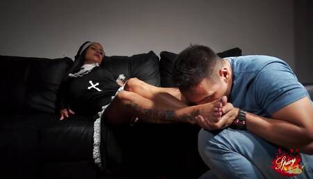 The Power of Sin, Hot Little Nun Lets Herself Go. with Bianka Blue and Sheri Taliani