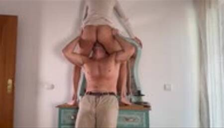 MILF has passionate and intense sex with CREAMPIE ending