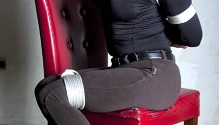 Sarah Brooke Boxtied and Hogtied in Skyscraper High Heels! HD-mp4