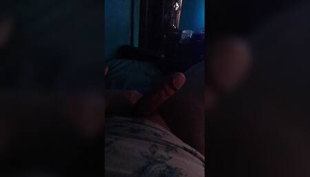 Slow motion dick flap