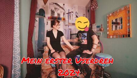 Mein ERSTER Userdreh 2024!! Heftig in die Muschi gefickt! Ohne Gummi