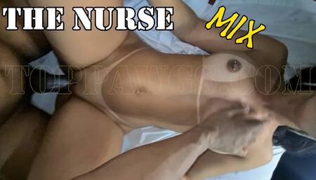 "The Nurse" tall curvy latina Mix. Nice butt and long legs