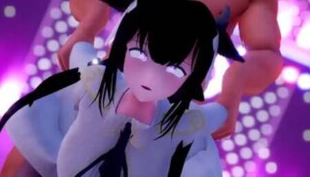 Kashino-san Erotic Dance To Sex - PHUT HON- [BY-ブラン 旧　秘O ][MMD-3D]