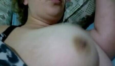 Fucking sideways with the busty EATING THE CUISINE