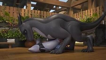 Dragon and Dolphin Yiff - Tasuric