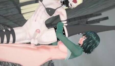 OPM - Futa Fubuki fuck Futa Do-S with swap