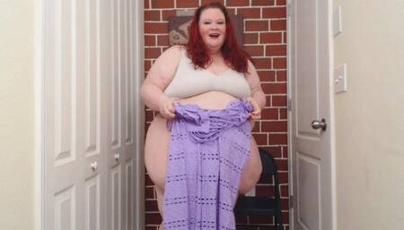 Tight Fit For This Fatty - Ripping My Catsuit *MP4*