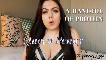 A handful of protein