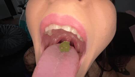 Goth Giantess Goddesses Devours Bowl Of Shrunken Gummy Tinies With Mistress Selene & Sorceress Morgana (SD 720p WMV)