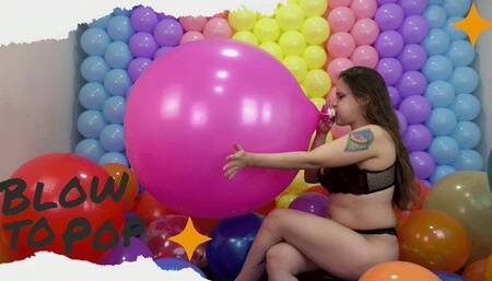 Alice Sempertex 24" Blow 2 Pop Showdown - 4K