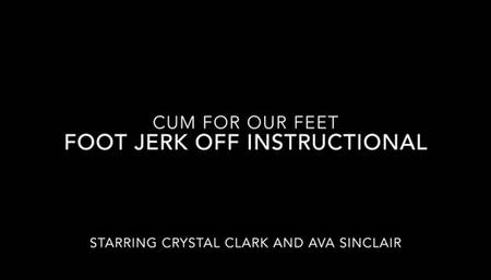 Stroke it for only our FEET!!