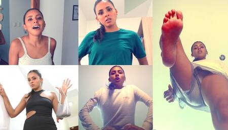 You are even smaller now! (Giantess Enola) 720